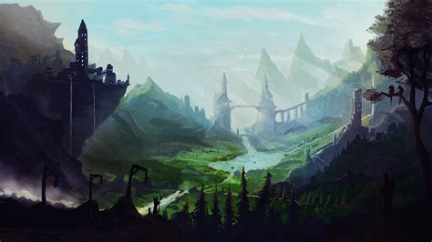 Fantasy Valley By Allnamesistaken On Deviantart