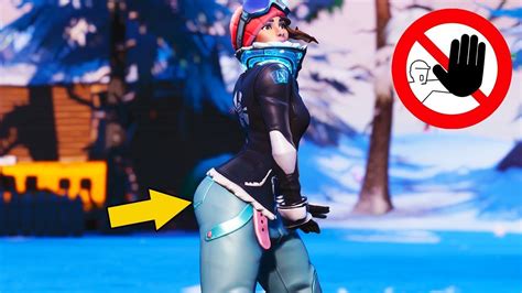 fortnite season 7 powder skin shows what she got 😍 ️ don t touch yourself youtube