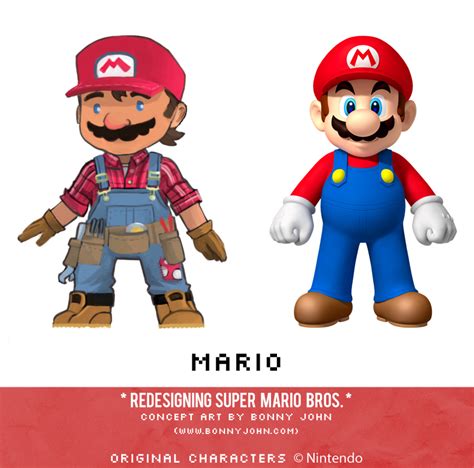 Super Mario Bros Redesigned As Modern 2d Illustrations Gameskinny