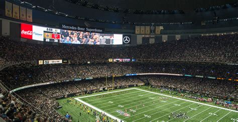 Mercedes Benz Superdome Video Boards Trahan Architects