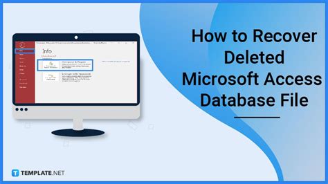 How To Recover Deleted Microsoft Access Database File