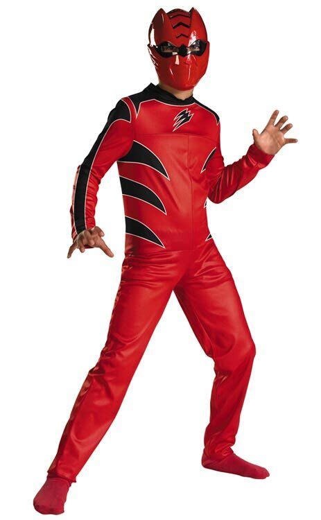 Minneapolis Mall New Red Power Ranger Costume Size 3t 4t