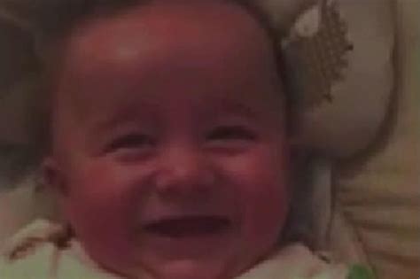 Baby Laughs Like An Evil Troll Far Too Cute To Not Have A Soul