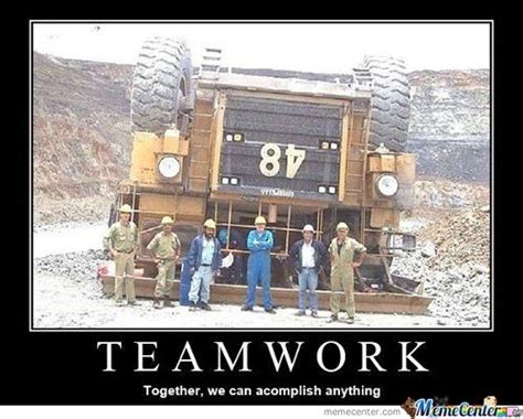 Clearly This Meme Demonstrates Teamwork Bis Is Revolved Around
