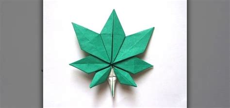 How To Origami A Maple Leaf Origami Maple Leaf Origami Leaves