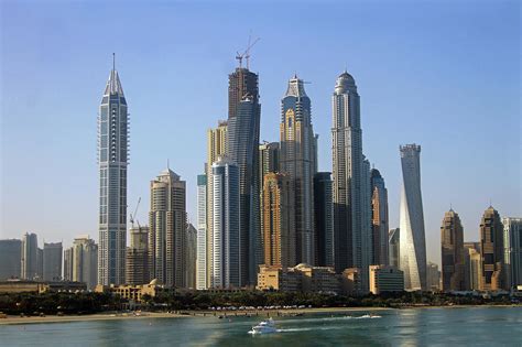 Dubai Marina Skyline By Thomas Ruecker