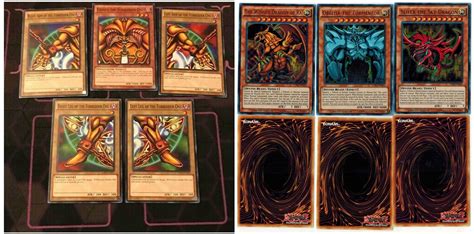 Collectible Card Games Toys And Hobbies Egyptian God Cards Obelisk