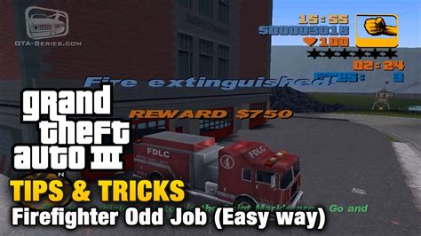 Gta 3 Tips And Tricks Firefighter Odd Job Easy Way Youtube