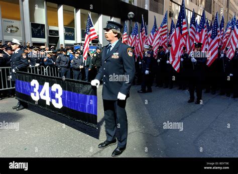 343 Honor Company Of Fdny Fire Dept In Honor Of Firefighters Killed