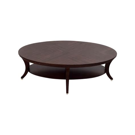 Explore ethan allen's modern coffee tables in a range of materials, sizes, styles, shapes, and finishes. 90% OFF - Ethan Allen Ethan Allen Adler Oval Coffee Table ...