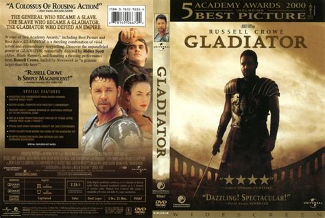 Gladiator 2000 Dvd With Universal Studios Cover By Voltron5051 On