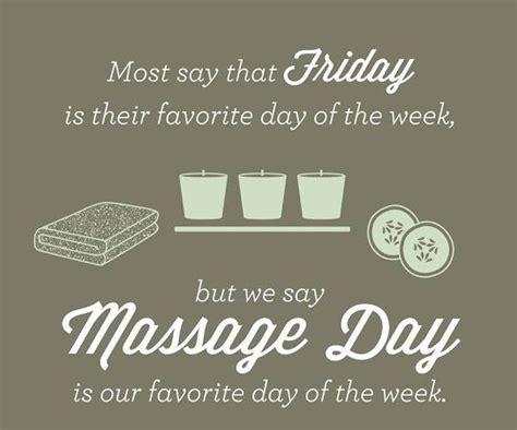 Massage Day Is A Good Day Massage Therapy Massage Therapy Quotes Massage Quotes