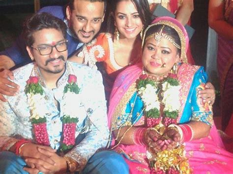 Bharti Singh And Haarsh Limbachiyaa Wedding Pictures Filmibeat