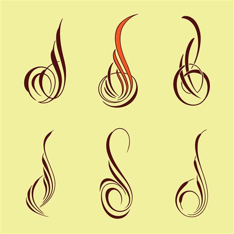 America Pinstriping Style Collection Set 611769 Vector Art At Vecteezy
