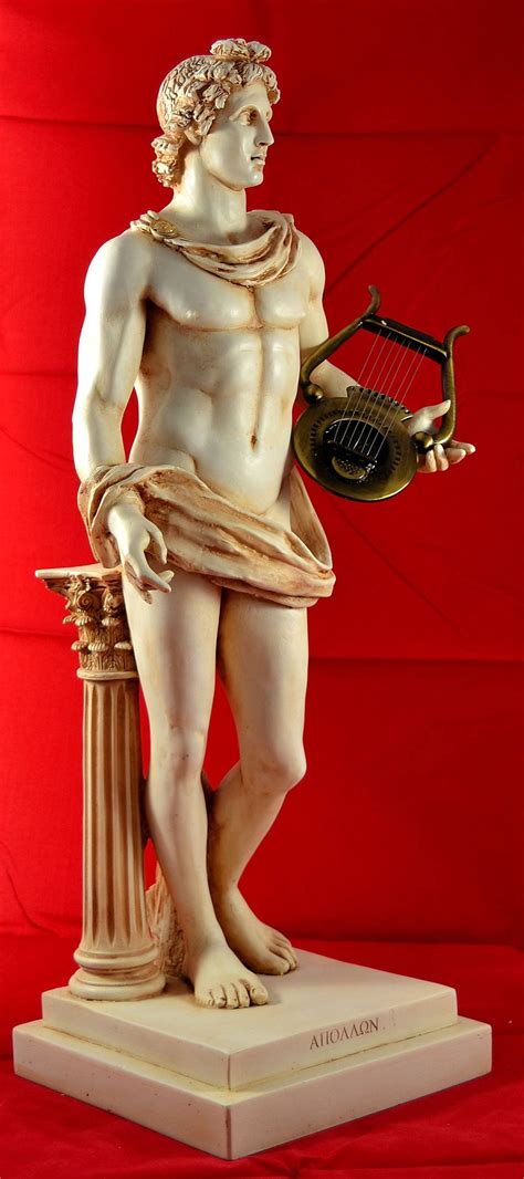 Apollo Light Music Sun God New Sculpture Statue Greek Big Etsy