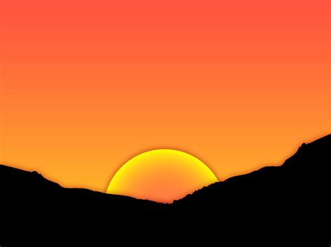 Sunset Clipart 2 Image 27862