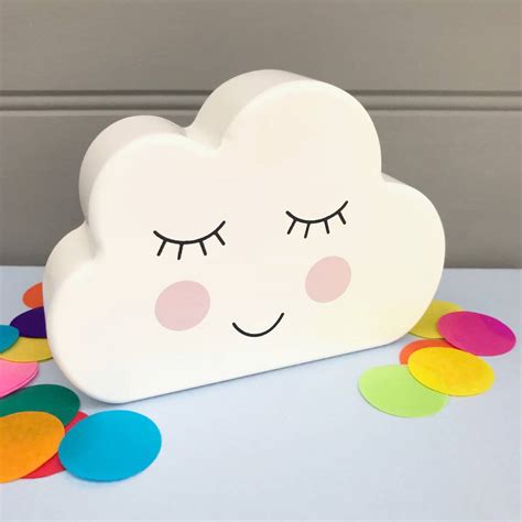Musical Wooden Cloud Toy By Pink Pineapple Home And Ts