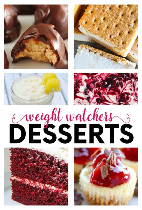 Weight Watcher Desserts