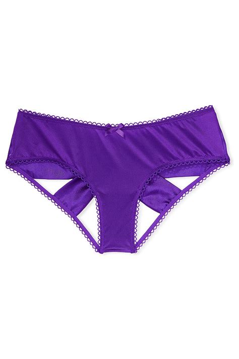 Buy Victoria S Secret Very Sexy Satin Bow Cutout Open Back Knickers