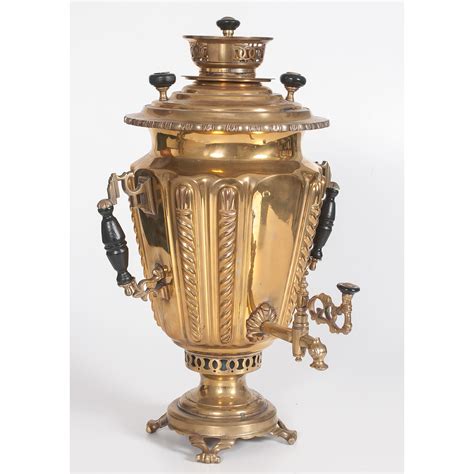 Russian Brass Samovar Cowans Auction House The Midwests Most