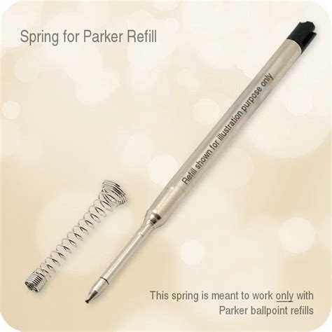 Replacement Pen Springs For Ballpoint Refills Parker Schmidt Pen