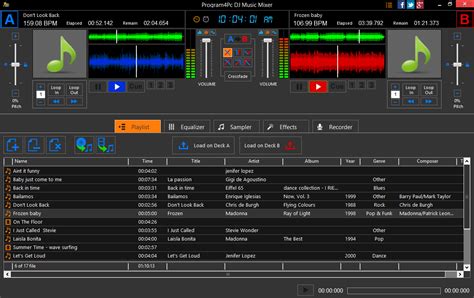 Stop automix next song >. DJ Music Mixer - Full-featured DJ and beat mixing system which lets you groove to your own style ...