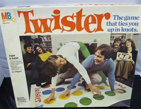 Sale Vintage Twister Board Game By Milton Bradley Company Etsy
