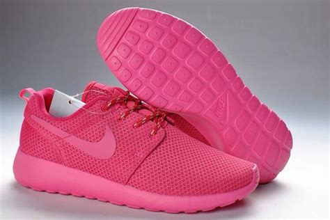Shoes All Pink Nike Roshe Run Wheretoget
