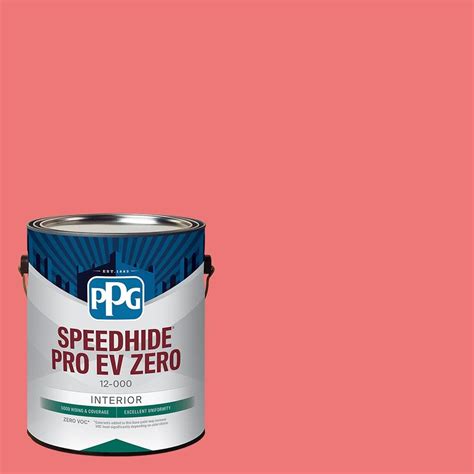 Ppg Speedhide Pro Ev Zero 1 Gal Ppg1188 5 Siesta Rose Semi Gloss
