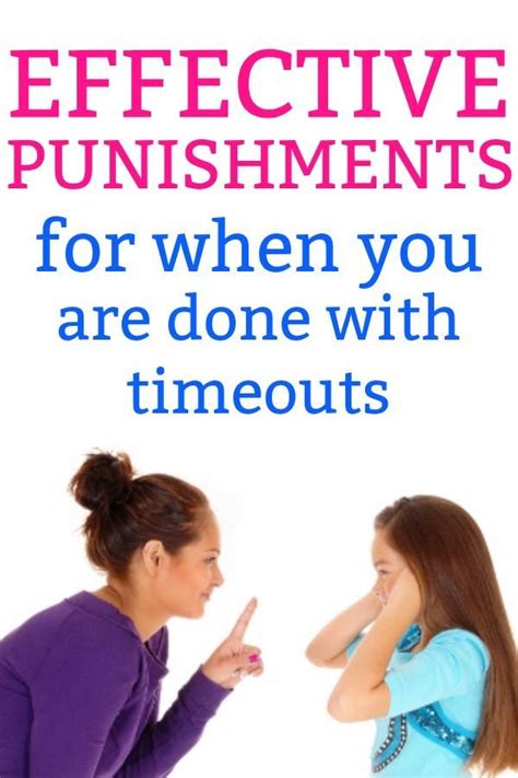 Smart Punishments For Kids When Time Out No Longer Works Punishments