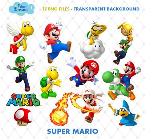 Mario Clipart Printable Mario Printable Transparent Free For Download