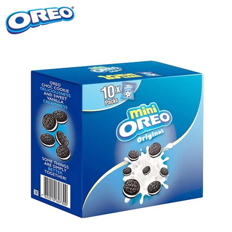 HỘp 10 GÓi BÁnh Quy KẸp Kem Vani Mini Oreo 204 Gram Shopee Việt Nam