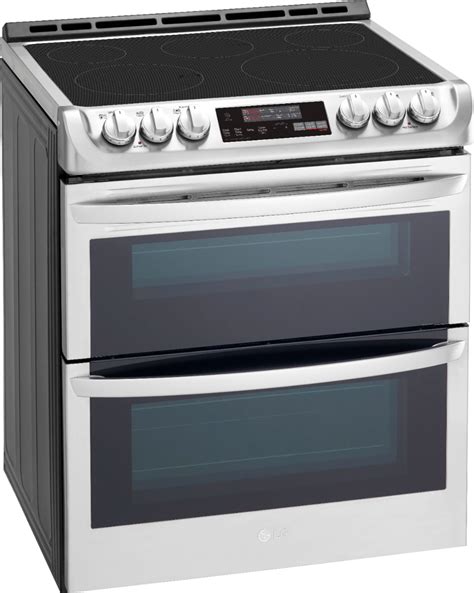 Customer Reviews Lg 73 Cu Ft Self Clean Slide In Double Oven