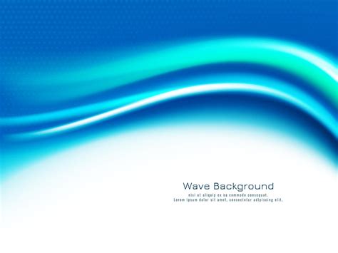 Abstract Blue Wave Design Modern Background 9670421 Vector Art At Vecteezy