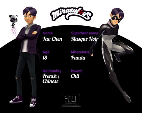 Miraculous Oc Masque Noir Character Sheet Miraculous Ladybug Oc Images And Photos Finder