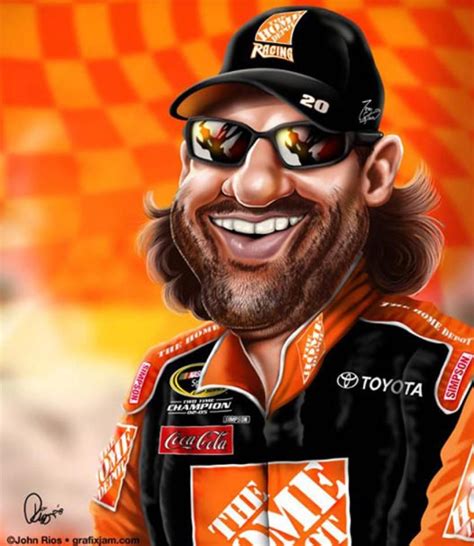Tony Stewart Follow This Board For Great Caricatures Or Any Of Our