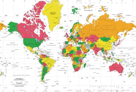 World Political Map  Map Pictures Gambaran