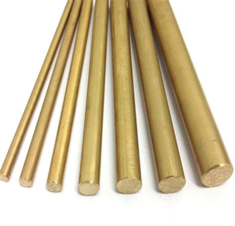 Round Brass Rod For Industrial Material Grade As Your Reference At