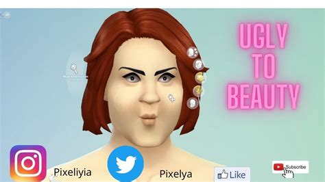 Ugly To Beauty Challenge Sims 4 Youtube