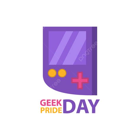 Video Game Console Vector Png Images Geek Pride Day Vector With Unique