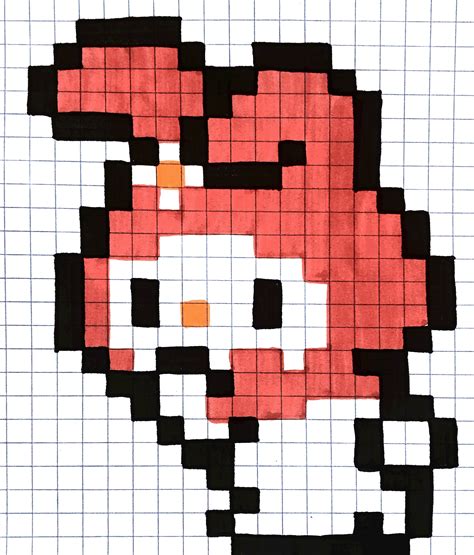 My Melody Pixel Art Artofit