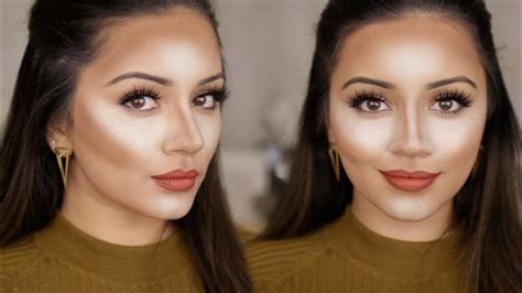 My Current Powder Contour And Highlight Routine Youtube