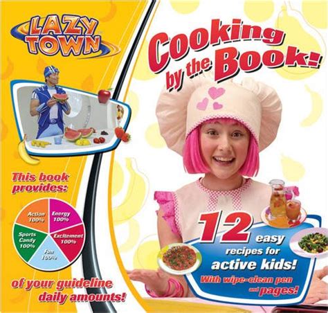 Cooking By The Book Lazytown Spiral Bound Book The Fast Free