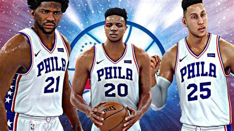 As of now, no other player is even listed on the injury list for the 76ers. NBA 2K18 Rosters - New Look 76ers vs Chicago Bulls - YouTube