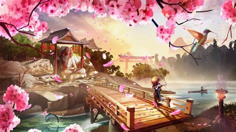 Hd Sakura Tree Anime Wallpapers Wallpaper Cave