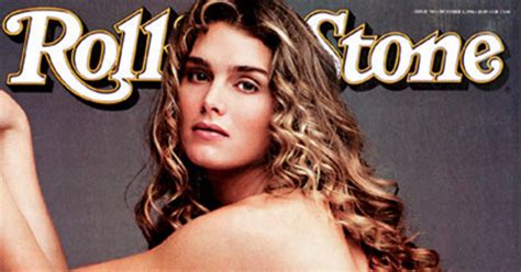 Brooke Shields Getting Naked On The Cover Of Rolling Stone Rolling