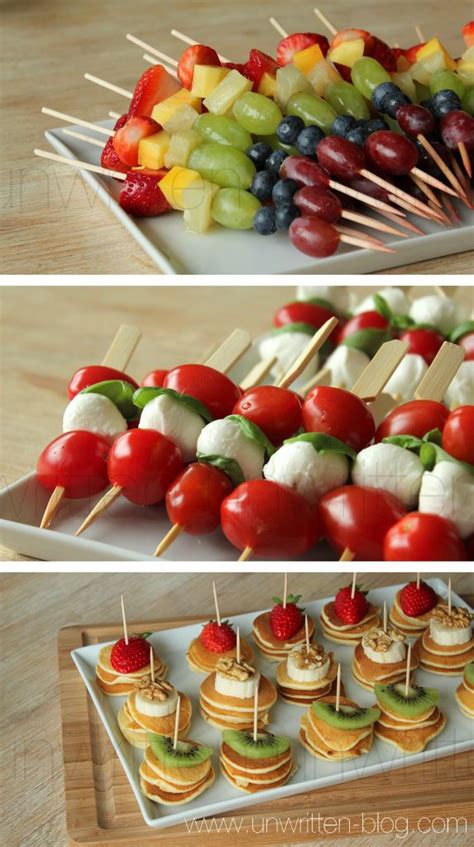 Simple And Beautiful Finger Food Brunch Finger Foods Appetizers For