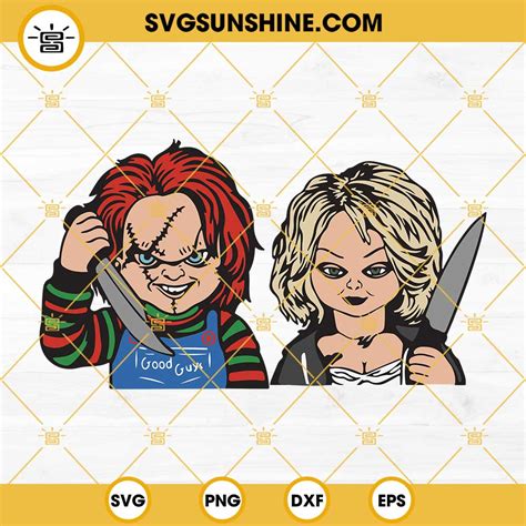 50 Chucky Svg Childs Play Svg Chucky And Tiffany Svg Chucky