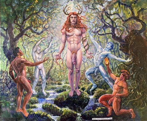 Rule 34 Celtic Mythology Cernunnos Deity Erection Gay Human Humanoid