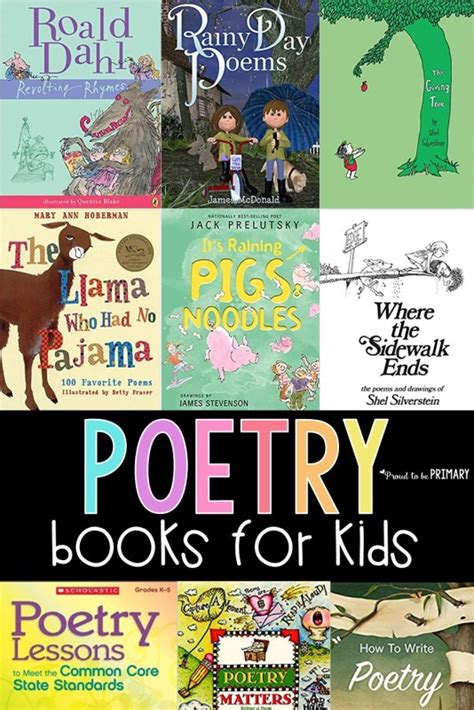 Poetry Books For Kids That Teachers Will Love To Share Proud To Be